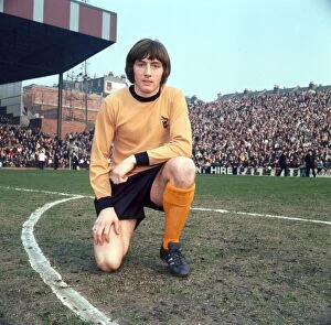 Images Dated 11th March 1972: John Richards from Wolves FC Chrystal Palace v Wolves March 1972
