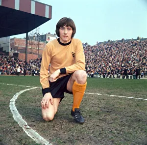 Images Dated 11th March 1972: John Richards from Wolves FC Chrystal Palace v Wolves March 1972