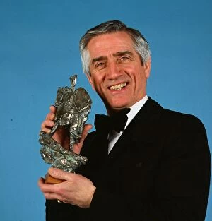 Images Dated 1st February 1982: Johnny Beattie February 1982 with Radio and tv personality awards