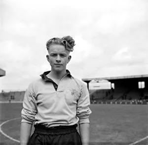 Johnny Stephens aged 17 of Hull City Football Club. August 1952 C4091-003 Johnny Stephens aged 17 of Hull City Football Club. August 1952 C4091-003