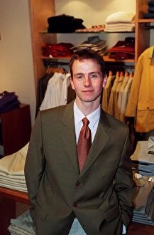Images Dated 12th June 1995: Jonathan Wooster who gave up his hopes of being an actor to work in Racing Greens Regents