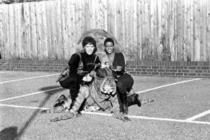 Images Dated 2nd January 1980: Josette Simon and Steven Pacey join the cast of Blakes Seven'