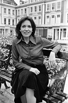 Televison Gallery: Journalist and presenter Joan Bakewell. 15th June 1977
