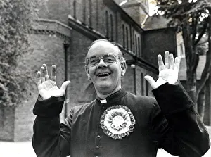 Jubilation today for Coun the Rev Bob Morgan, vicar of Glan Ely Jubilation today for Coun the Rev Bob Morgan, vicar of Glan Ely