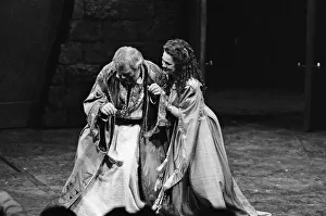 Judi Dench and Anthony Hopkins in Antony and Cleopatra, National Theatre, London Judi Dench and Anthony Hopkins in Antony and Cleopatra, National Theatre, London
