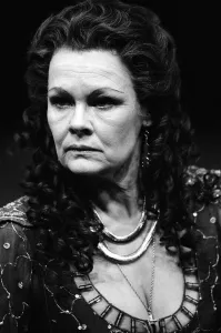 Judy Dench in Antony and Cleopatra, National Theatre, London. 8th April 1987 Judy Dench in Antony and Cleopatra, National Theatre, London. 8th April 1987