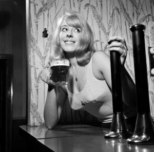 Julie Goodyear, aged 21, a Solicitors Secretary, is the daughter of the licensee of Julie Goodyear, aged 21, a Solicitors Secretary, is the daughter of the licensee of