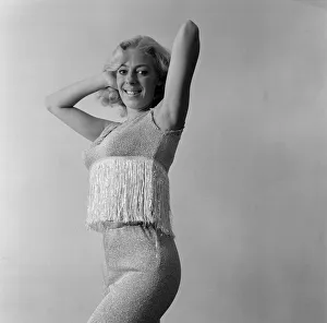 Images Dated 20th December 1970: Julie Goodyear, who plays barmaid Bet Lynch in Coronation Street. 20th December 1970