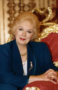 June Whitfield Actress star of tv programme Absolutely Fabulous June Whitfield Actress star of tv programme Absolutely Fabulous