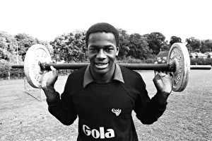 Justin Fashanu, Norwich City Football Player, 2nd October 1980 Justin Fashanu, Norwich City Football Player, 2nd October 1980