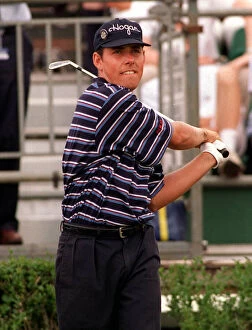 Images Dated 20th July 1997: Justin Leonard USA Open Golf Championship Troon July 1997