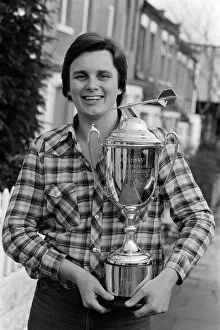 Keith Deller, the world champion darts player. 9th January 1983