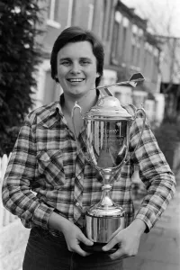 Keith Deller, the world champion darts player. 9th January 1983 Keith Deller, the world champion darts player. 9th January 1983