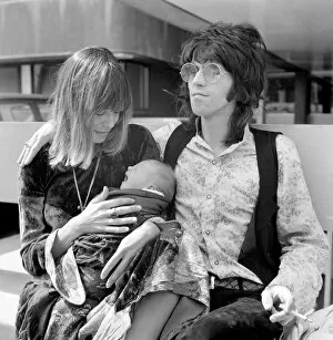 Images Dated 11th January 2011: Keith Richard of the Rolling Stones at Kings College Hospital on 18 August 1969 to
