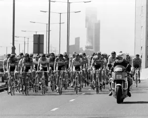 Kellogg's Tour of Britain, 9th August 1988. The Tour of Britain. Cycling Kellogg's Tour of Britain, 9th August 1988. The Tour of Britain. Cycling