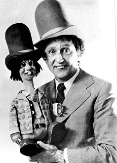 Ken Dodd with one of the Diddy Men Circa 1982 Ken Dodd with one of the Diddy Men Circa 1982
