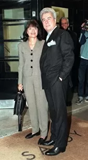 Images Dated 30th January 1997: Ken Follett and Barbara Follett at TV Awards January 1997 Savoy Hotel London