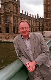 Ken Livingstone MP June 1998 standing on Westminster Bridge outside the Houses of Ken Livingstone MP June 1998 standing on Westminster Bridge outside the Houses of