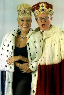 Images Dated 17th August 1993: Ken Morley Actor TV Soap 'Coronation Street'with Julie Goodyear the King