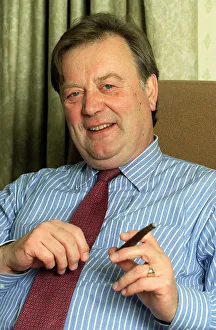 Kenneth Clarke MP December 1998 Pictured at his desk in his parliamentary Kenneth Clarke MP December 1998 Pictured at his desk in his parliamentary