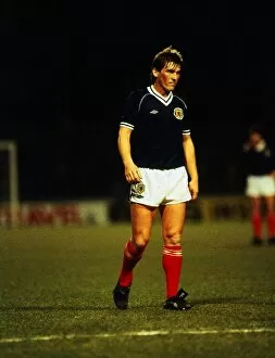 Kenny Dalglish in action for Scotland March 1982