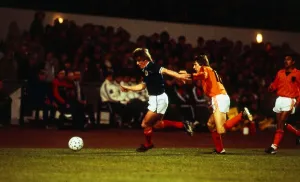 Kenny Dalglish & Arnold Muhren in action March 1982 Kenny Dalglish & Arnold Muhren in action March 1982