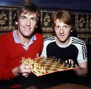 Kenny Dalglish & Gordon Strachan December 1985 Kenny Dalglish & Gordon Strachan December 1985