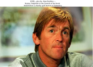 Kenny Dalglish at the launch of his new book Dalglish held before a charity golf match at Kenny Dalglish at the launch of his new book Dalglish held before a charity golf match at