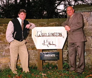 Kevin Keegan outside Sir John Halls home Woolsington Hall Circa 1994 Kevin Keegan outside Sir John Halls home Woolsington Hall Circa 1994