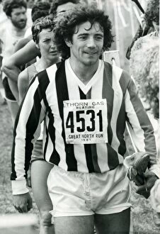 Images Dated 28th June 1981: Kevin Keegan taking part in the Great North Run 1981