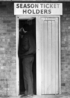 Kevin Moseley and friend entering West Ham Football Club at the season ticket holder' Kevin Moseley and friend entering West Ham Football Club at the season ticket holder'