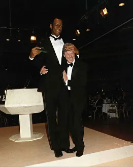 Kevin Peter Hall actor left with John Craven childrens newsreader October Kevin Peter Hall actor left with John Craven childrens newsreader October