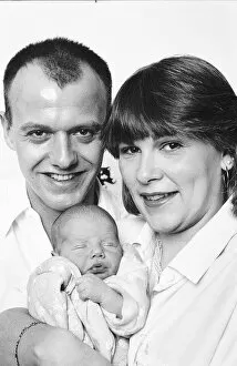 Kim Clifford Actress With Fireman Husband Lee Galpin And New Baby Son Jack