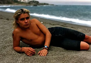 Images Dated 5th December 1992: Kim Maurer actor who portrayed Dieter Schultz in the BBC soap TV series El Dorado