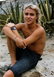 Images Dated 5th December 1992: Kim Maurer actor who portrayed Dieter Schultz in the BBC soap TV series El Dorado