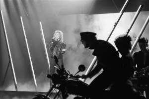 Kim Wilde performs at The British Rock and Pop Awards held at The Lyceum Ballroom in Kim Wilde performs at The British Rock and Pop Awards held at The Lyceum Ballroom in