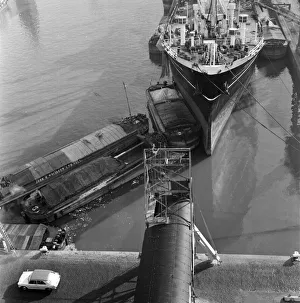 East Yorkshire Gallery: King George Dock, Hull. March 1965