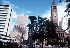 Images Dated 15th May 1975: King George Square in Central Brisbane Australia