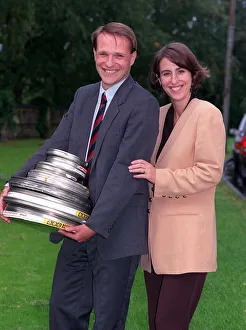 Kirsty Wark with husband Alan September 1991 A©mirrorpix Kirsty Wark with husband Alan September 1991 A©mirrorpix