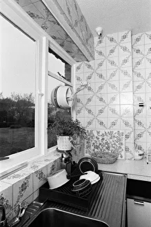 The kitchen of Mr and Mrs Singleton of Croydon. 6th May 1982 The kitchen of Mr and Mrs Singleton of Croydon. 6th May 1982