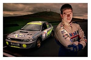 Images Dated 25th May 1998: Knockhill race course rally driver May 1998 arms folded