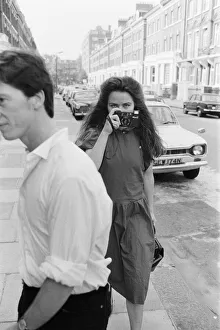 Koo Stark, Actress arriving back at Blakes Hotel, Kensington, London Koo Stark, Actress arriving back at Blakes Hotel, Kensington, London
