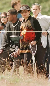 Kultida Woods mother of Tiger Woods July 1998 watching her son play during the Open Kultida Woods mother of Tiger Woods July 1998 watching her son play during the Open