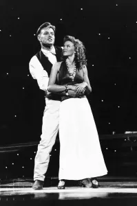 Kylie Minogue singer and actress with Jason Donovan singer and actor Kylie Minogue singer and actress with Jason Donovan singer and actor