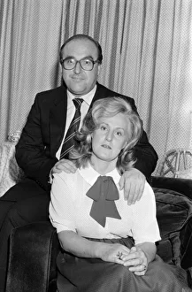 Images Dated 9th January 1987: Labour MP John Smith at home in Edinburgh with his wife Elizabeth. 26th September 1984