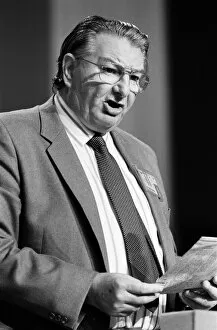 Labour Party conference, Bournemouth. MP Eric Heffer. 30th September 1985