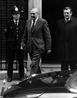 Labour Prime Minister James Callaghan leaving No 10 Downing Street