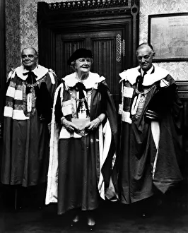 00363 Gallery: Lady Churchill was introduced to the House of Lords as Baroness Spencer-Churchill of