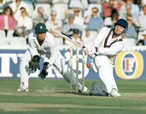 Images Dated 16th September 1990: Lancashire Cricket Club v Worcestershire, Benson & Hedges Final Trophy 1990