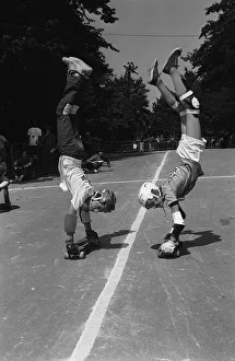 Launch of British skateboard championship in London 1977 at Crystal Palace Launch of British skateboard championship in London 1977 at Crystal Palace